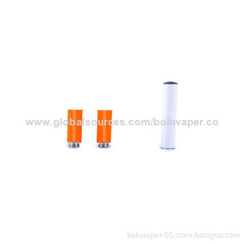 No Burning Taste Mini Electronic Cigarettes, 808D in Metal Case with 180mAh Battery Capacity